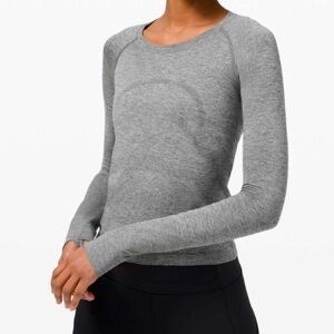 Lululemon Swiftly Tech Long Sleeve 2.0 *Race Length Graphite Grey